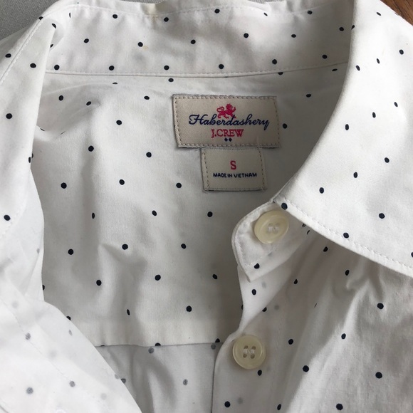 J. Crew Polkadot Button Down Blouse - Picture 3 of 4
